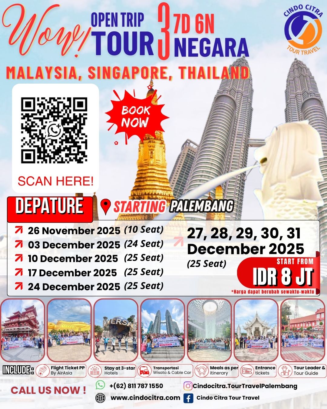 OPEN TRIP 3 NEGARA 